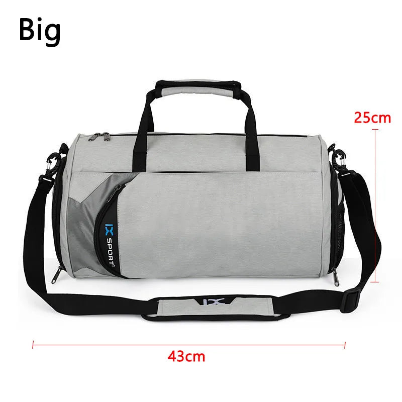 Men Gym Bags For Training Bag Tas Fitness Travel Sac De Sport Outdoor Sports Swim Women Dry Wet Gymtas Yoga Shoes Bag XA103WA