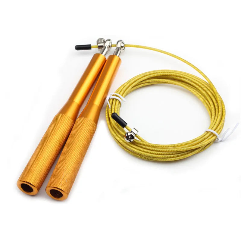 Speed Jump Rope Crossfit Professional Men Women Gym Cable Steel Wire Bearing Skipping Rope Adjustable Fitness Jump Ropes