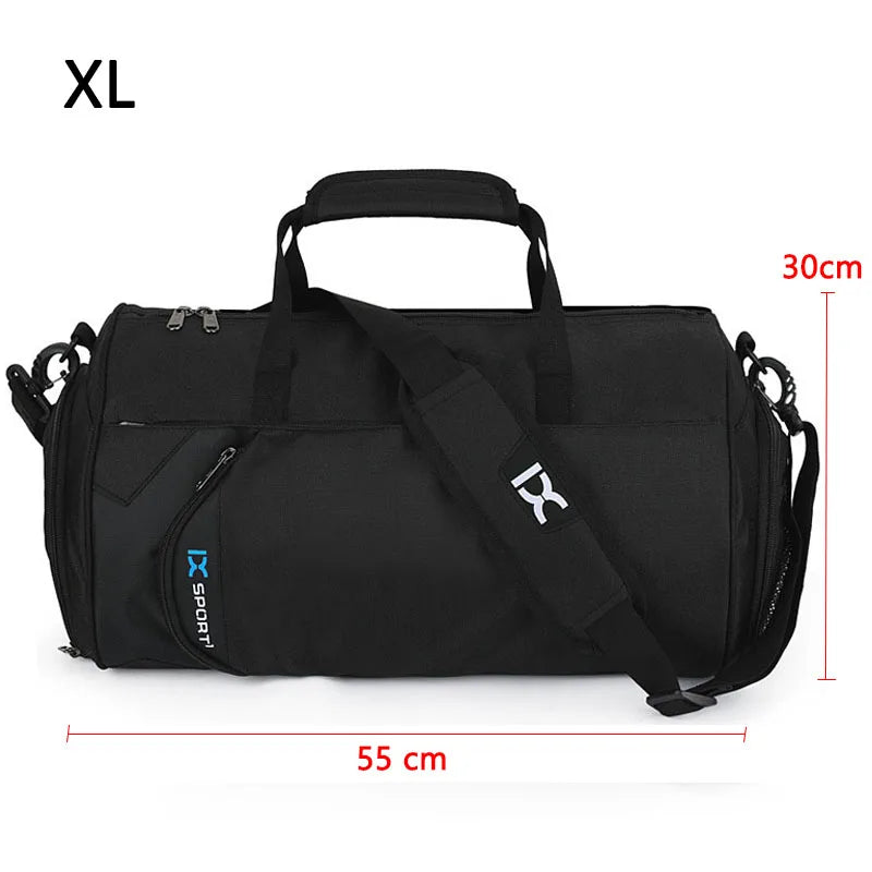 Men Gym Bags For Training Bag Tas Fitness Travel Sac De Sport Outdoor Sports Swim Women Dry Wet Gymtas Yoga Shoes Bag XA103WA