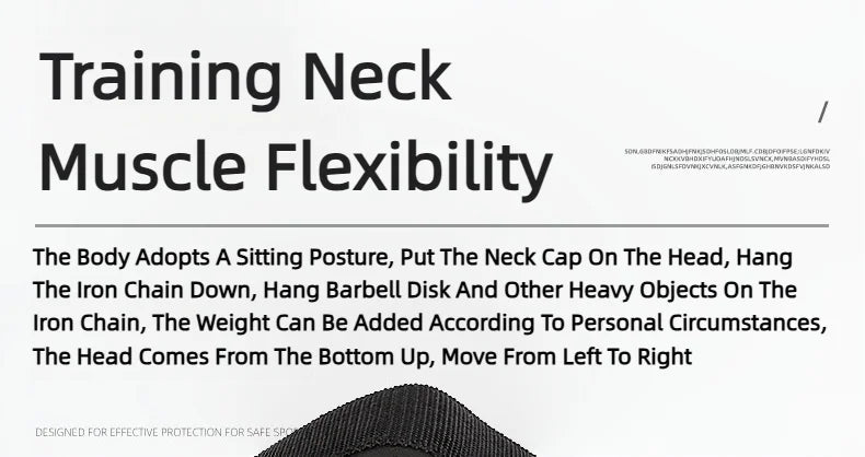 Head Neck Training Harness Body Strengh Exercise Cervical Spine Strap Adjustable Power Gym Fitness Weight Bearing Cap