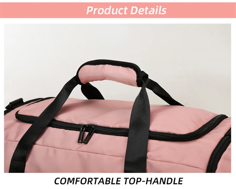 Gym Bags For Men Backpack Women Large Capacity Sports Duffle Traveling Bag with Shoes Compartment sac de sport XD121Y