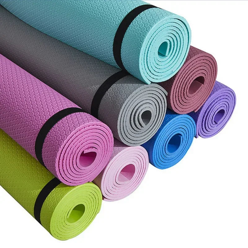 6MM Thick Yoga Mat Anti-skid Sports Fitness Mat  EVA Comfort Foam yoga matt for Exercise, Yoga, and Pilates Gymnastics mat