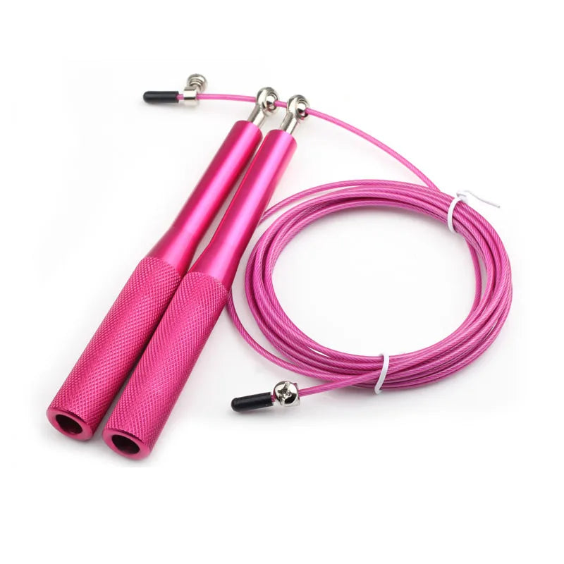 Speed Jump Rope Crossfit Professional Men Women Gym Cable Steel Wire Bearing Skipping Rope Adjustable Fitness Jump Ropes