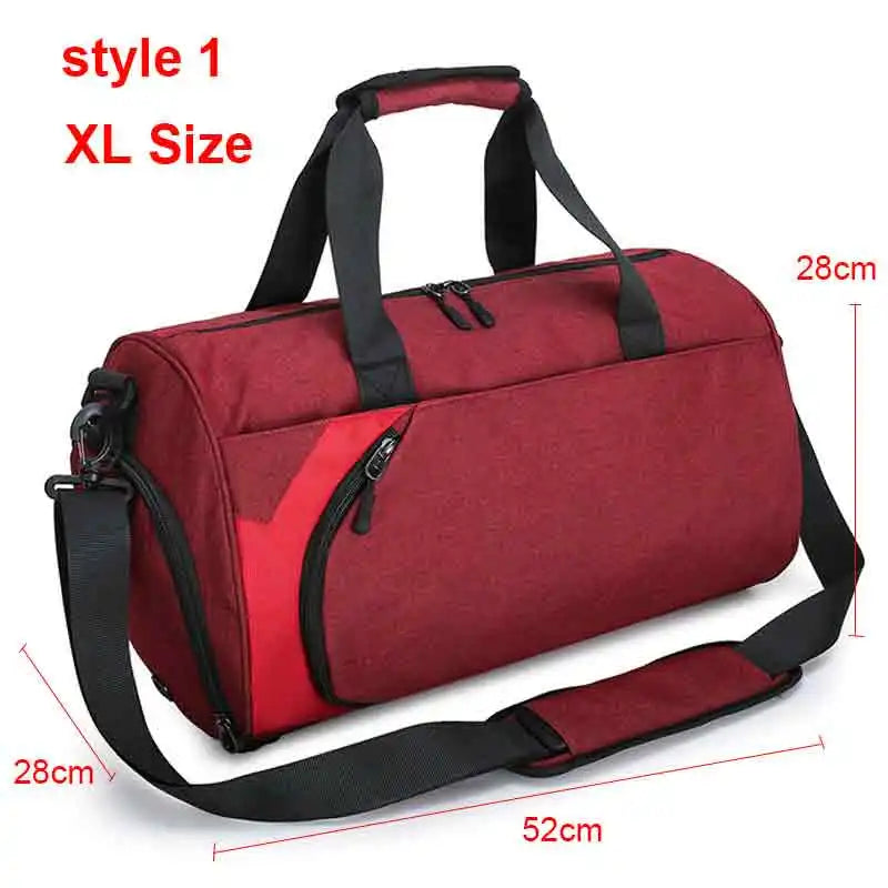 Sports Gym Bags Outdoor Sport Bag Professional Men And Women Fitness Shoulder Gym Bag Hot Training Female Yoga Duffel Bag